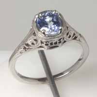 filligree ceylon sapphire ring
