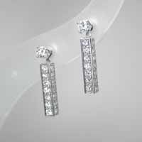 diamond earring studs and jackets