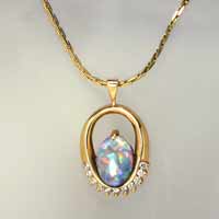 opal necklace